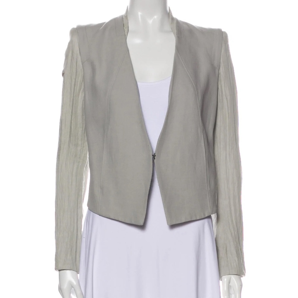 Helmut Lang Light Grey Jacket Blazer